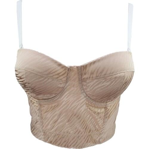 European Summer New Retro Temperament Sexy Silk Short Skinny Zebra Pattern Small Camisole Tops Women Fashion Streetwear 2021