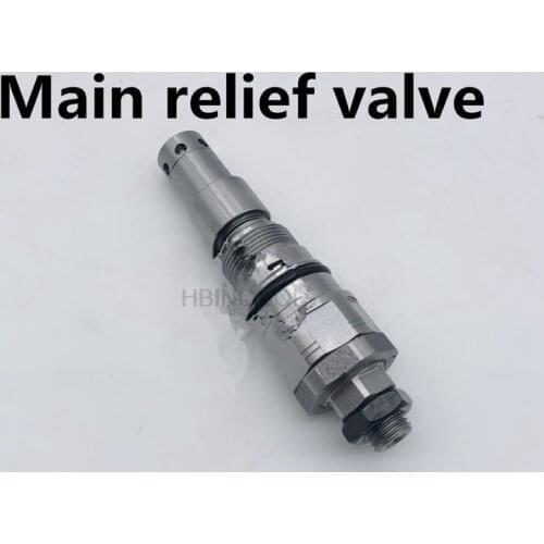 FOR Hyundai R210 215 225-7-9 main gun pressure flow control valve main relief valve High-quality excavator accessories