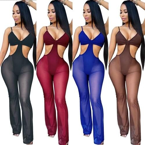 Jumpsuits jumpsuit women club outfits for women bodysuit overalls jumpsuit wholesale rompers female jumpsuits one piece outfits