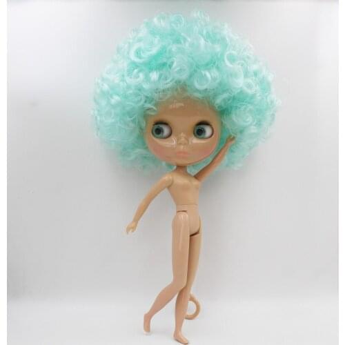 Free Shipping big discount RBL-626 DIY Nude Blyth doll birthday gift for girl 4colour big eye doll with beautiful Hair cute toy