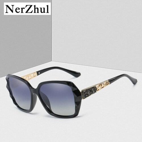 Nerzhul Transparent Polarized Sun Glasses Women Top Selling Product 2018 Ladies Mirror Glasses Clear Shades Sunglasses Woman