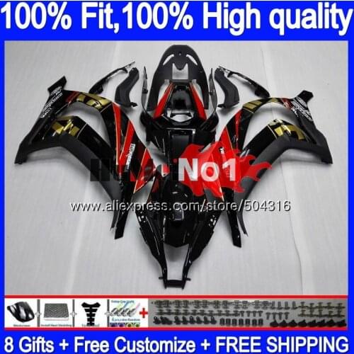 OEM Injection For KAWASAKI ZX-10R ZX1000 ZX10R 16 17 18 19 85MC.3 ZX 10 R ZX 10R 1000 2016 2017 2018 2019 Fairing Red black