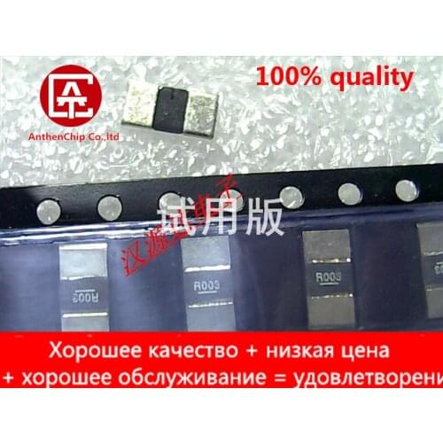 10pcs real orginal new SMD alloy resistor 2512 R003 0.003R 1% 150PPM 1W WSL25123L000FTA