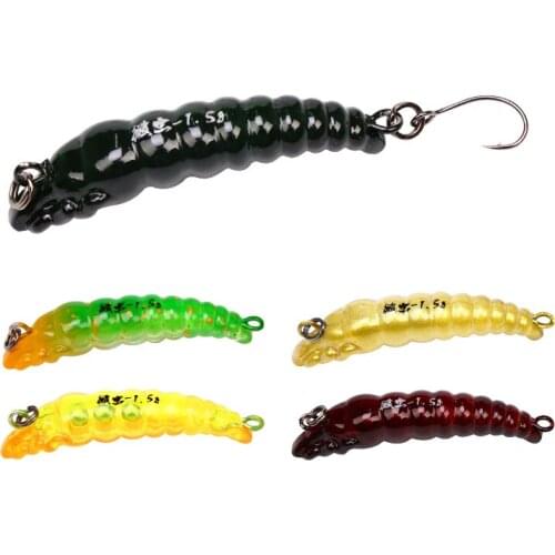 5PCS 1.5g 3.8cm Crankbait Fishing Lure Artificial Crank Hard Bait Swimbait Fishing Wobblers Spoon Fish Lures Articulos De Pesca