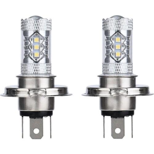 SEKINEW 2X 80W H4 9003 HB2 LED Fog Light Bulb 1500LM High Low Beam Headlight Well Interior Accessories Ornaments