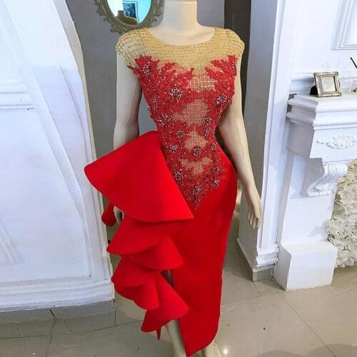 Sevintage Mermaid Soft Satin Evening Dresses Appliqued Lace Prom Gowns Draped Pearls Split Women Formal Party Dress Plus Size