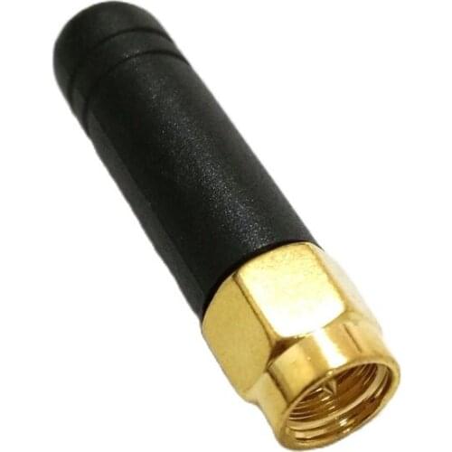1PC 2.4Ghz 2dbi rubber Zigbee antenna short 3cm SMA male connector straight OMNI #2 ham radio antenna