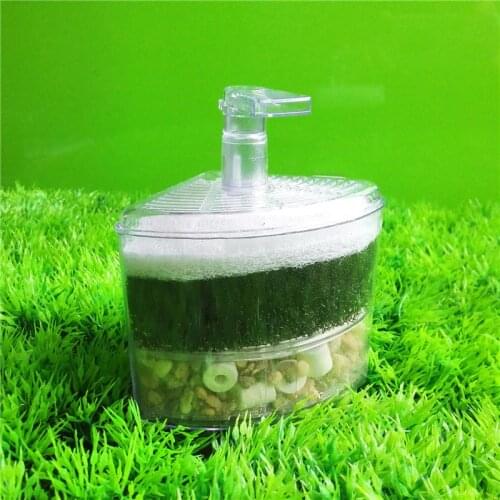 10*8*12 cm Aquarium Air Driven Bio Corner Filter Sponge Fry Shrimp Nano Fish Tank Aquarium 1pcs