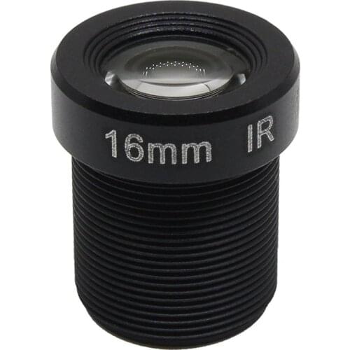5MP Action Camera Lens 16mm Fixed M12 1/2 Inch IR Filter For Gopro SJCAM Camera Long Distance View