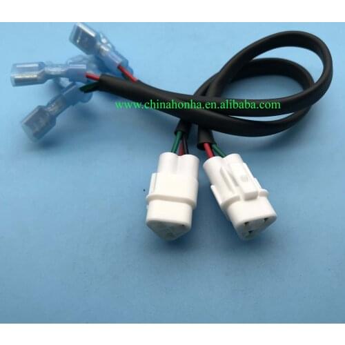 6180-3241 3 pin MT090 sealed Motorcycle TPS - TRE female Connector with 20cm 20AWG cable wire harness