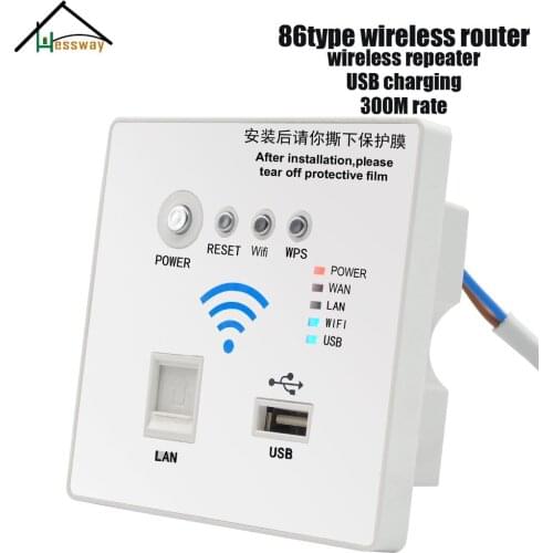 86 standard wifi wireless router usb with 300 MBPS