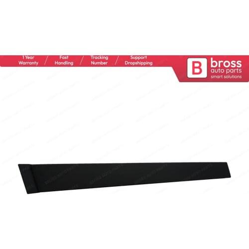 BDP877 Front Left Door Pillar Frame Trim Moulding 7N11N20899AA, 1690267 With Sponge and Snap Ring Clips for Fusion Europe 5-Door