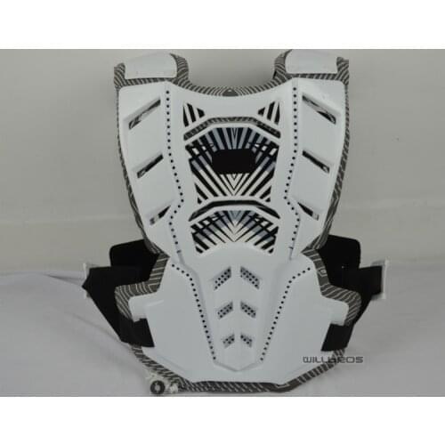 White Chest Protection Motorcycle MTB Bike Street Moto Automotive Locomotive Racing Protector