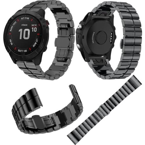 For Garmin Fenix 5 6 935 S60 5X 6X pro 3 3HR quick disassembly metal wrist strap classic strap smart watch accessories Bracelet