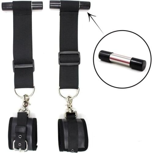 Door Love Swing Wrist Bondage Restraints Bedroom Belt Sex Swing , Slave Hand Cuffs Sex Toys For Women , Adult Games Sex Products