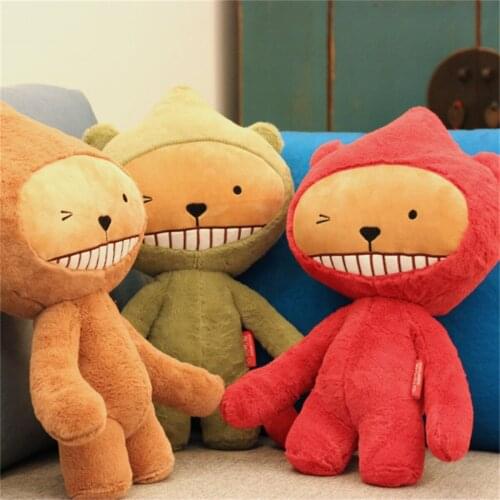 45cm Girlfriend and Childrens Gift Cute Cartoon Candy Monkey Doll Plush Stuffed Toy Animal Pillow