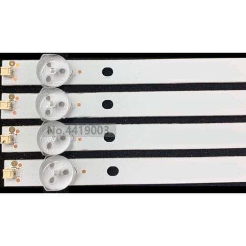 Kit 4 LED backlight Strip 7leds FOR AOC tv Le40f1465/25 Le40f1465 Le40f1425