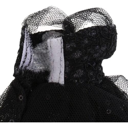 Dolls Sheer Tulle Sequin Dress Gown Clothes for Skirt Party Outfits