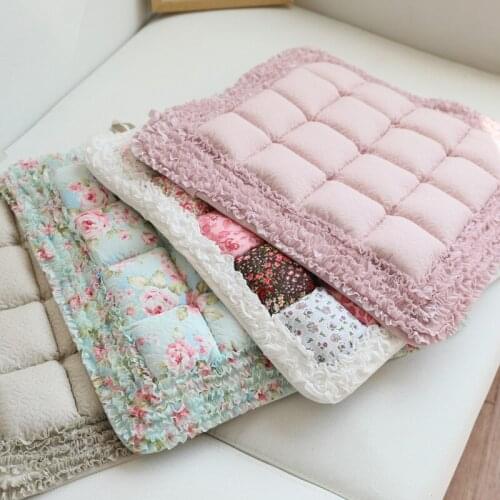 Square Seat Cushion Padding Tatami Cushion Pillow Floor Cushions Chair Pillow Pad Throw Pillow Cushion Sitting Pillow 45x45