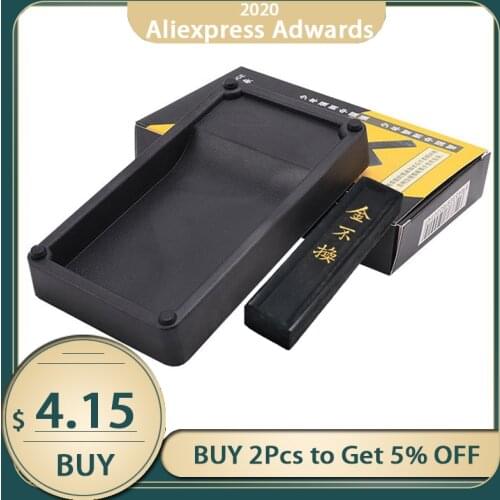 Beginner Ink Stone Set Grinding Inker Chinese Calligraphy Pine Soot Inkstick Xuan Rice Paper Writing Painting Brush Cartridge