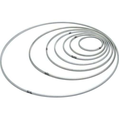 10pcs 35-200mm Dream Catcher Reve Circle Rings Findings Hanging Round cercle metal pour attrape reve Net Jewelry DIY