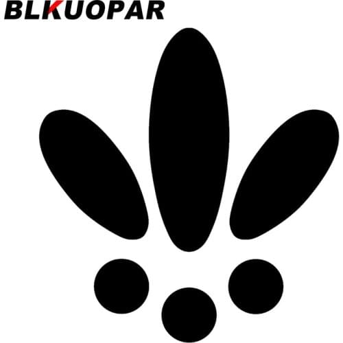 BLKUOPAR for Animal Paw Print Car Stickers Sunscreen Scratch-Proof Decals Waterproof Windows Trunk Decor Car Door Protector