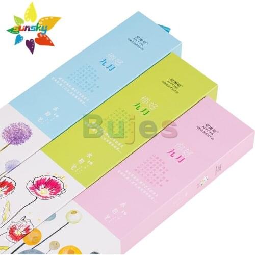 Original NYONI Gouache brush set art special Nylon fan-shaped brush watercolor brush oil painting brush Art supplies