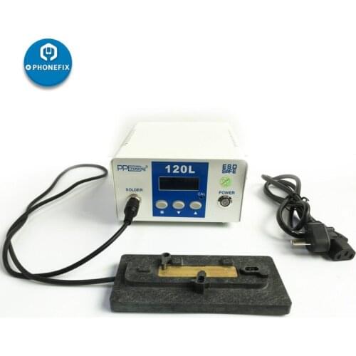PPD120L Desoldering Rework Station with LCD Screen Display Unsolder A8 A9 A10 A11 CPU for iPhone Motherboard CPU Chip Repair