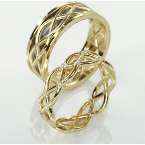 Simple 925 Sterling Silver pattern carving diamond engagement love Anniversary Gift Ring Size 6-10