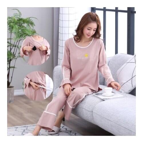 SLYXSH Warm Pajamas For Pregnant Women