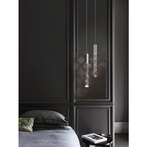 NORMICHY Loft Modern K9 Crystal Light Luxury Chrome Led Chandelier Floor Chandelier Stair Hotel Luxury Ceiling Lamp Chandelier