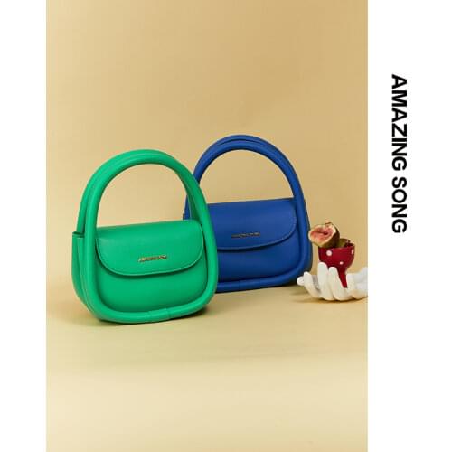 Amazing Song soft European Earphone Bag 2021 New Bet Bag Lipstick Bag mini bag messenger leather cute bag