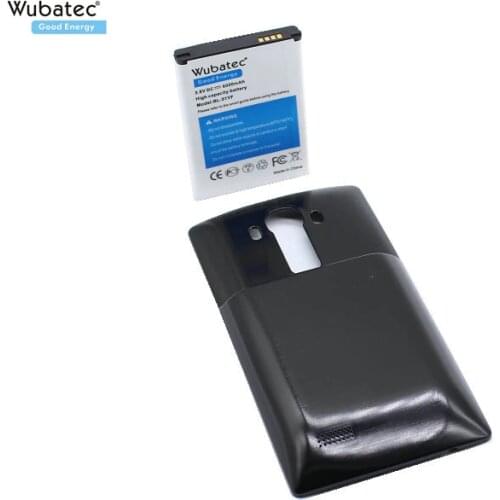 Wubatec 1x 6000mAh G4 BL-51YF Extended Battery +Back Cover For LG G4 H818 VS999 VS986 US991 F500 F500S F500K F500L H810 H815