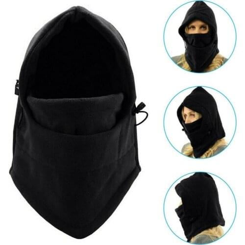 Winter warm Fleece hats for men skull Mask bandana neck warmer balaclava face Warmming Wargame cap Special Forces Unisex Hat