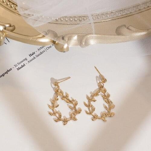 ZXSTYLE Women's Gold Earrings