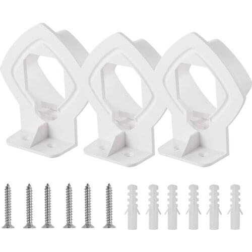 3 Pcs White Wall Mount Bracket Stand Holder for Linksys Velop Tri-band Whole Home WiFi Mesh System
