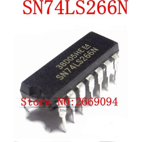 5PCS /10PCS /50PCS /100PCS SN74LS266N 74LS266N HD74LS266P HD74LS266 74LS266 74LS266P DIP-14 NEW