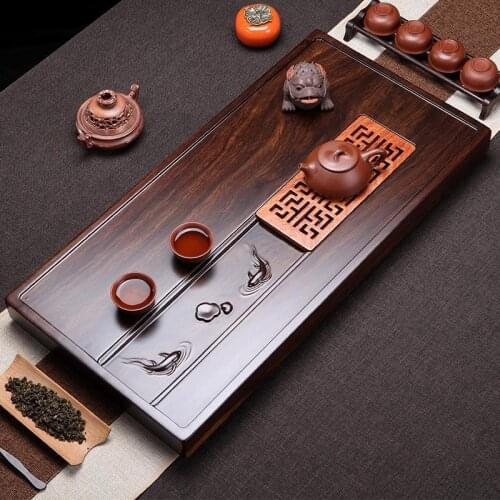 Puer Accessories Container Set De Te Chino Bandeja Para Servir China Ceremony Table Serving Kung Fu Chinese Holder Tea Tray