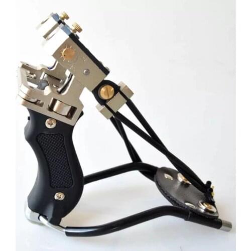 Aluminum NEW High Velocity Slingshots Hunting Fishing Slingbow Wrist Slingshot Arrow Set Rest Catapult Outdoor Shooting