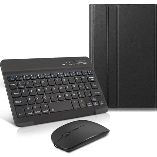 Mini Wireless Mouse Bluetooth Keyboard Spain France Russian Bluetooth Keyboard Rechargeable For ipad Phone Tablet Laptop