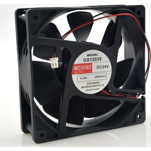 FOR MEIXING GX12038 24V 12CM 12cm chassis fan violent inverter cooling fan