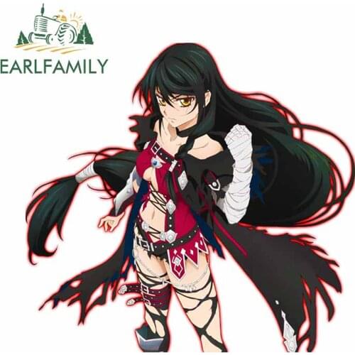 EARLFAMILY 13cm x 12.2cm for Velvet Crowe Bloody C Decal DIY Occlusion Scratch Anime Waterproof Window Bumper Car Stickers