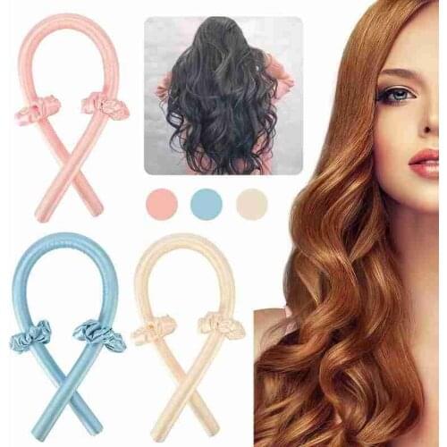 Heatless Curling Rod Headband Lazy Curler Silk Curling Ribbon Silk Curling Ribbon Heatless Hair Curling Ribbon Make Hair Curly