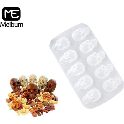Summer Ice Cube Tray Bar Iced Cocktail Whiskey Skull Shape Chocolate Mold Silicone Ice Cream Maker Juice Dessert Form