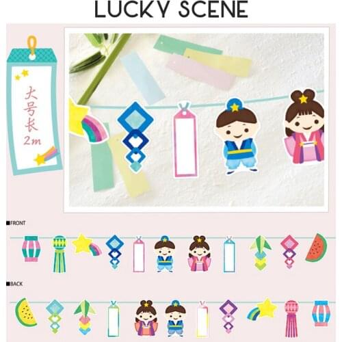 Lucky scene Paper Garlands