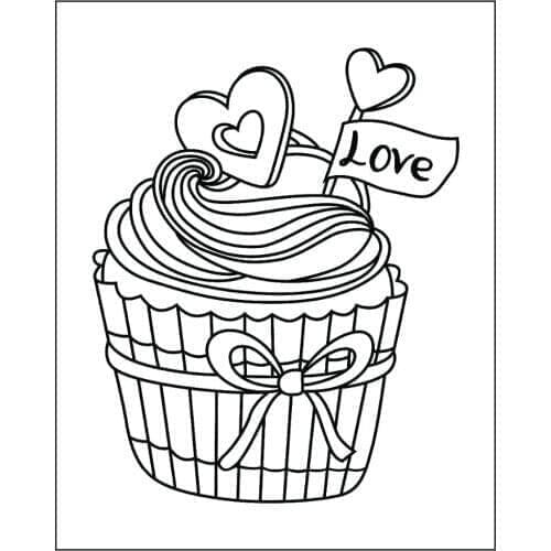 Love Ice Cream Transparent Silicone Rubber Stamp And Metal Die Sheet Cling Scrapbooking DIY Cute Pattern Photo Album Stamp