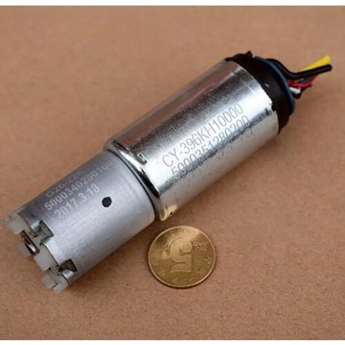 NdFeB Strong Magnet 396 Motor With Six-pole Rotor DC12V High Torque Planetary Gear Motor, Reduction Ratio 1: 22, High Power