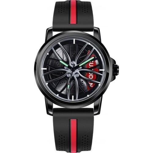 CURDDEN Brand 9052 Men Watches Hip Hop Tires Creative Design Unique Military Sports Quartz Watch Montres de Marque de Luxe Reloj