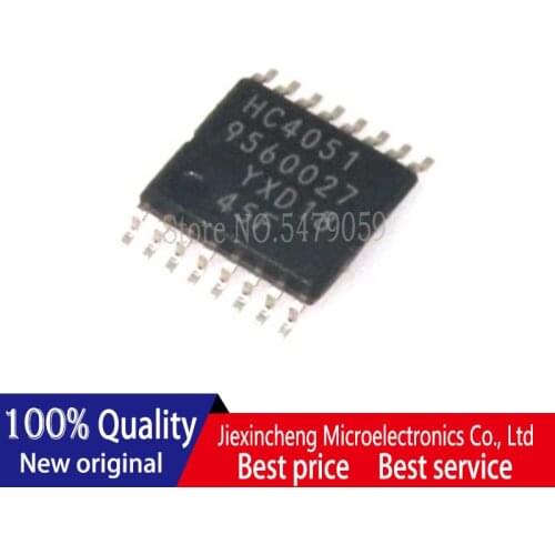 50pcs 74HC4051PW 74HC4051 HC4051 TSSOP16 New original