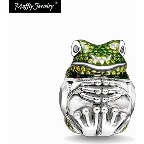 Charm Beads Frog Prince,Karma Europe 2017 Brand New Good 5mm Hole Women Men Trendy Jewelry Fit Key Necklace Bracelet Earring